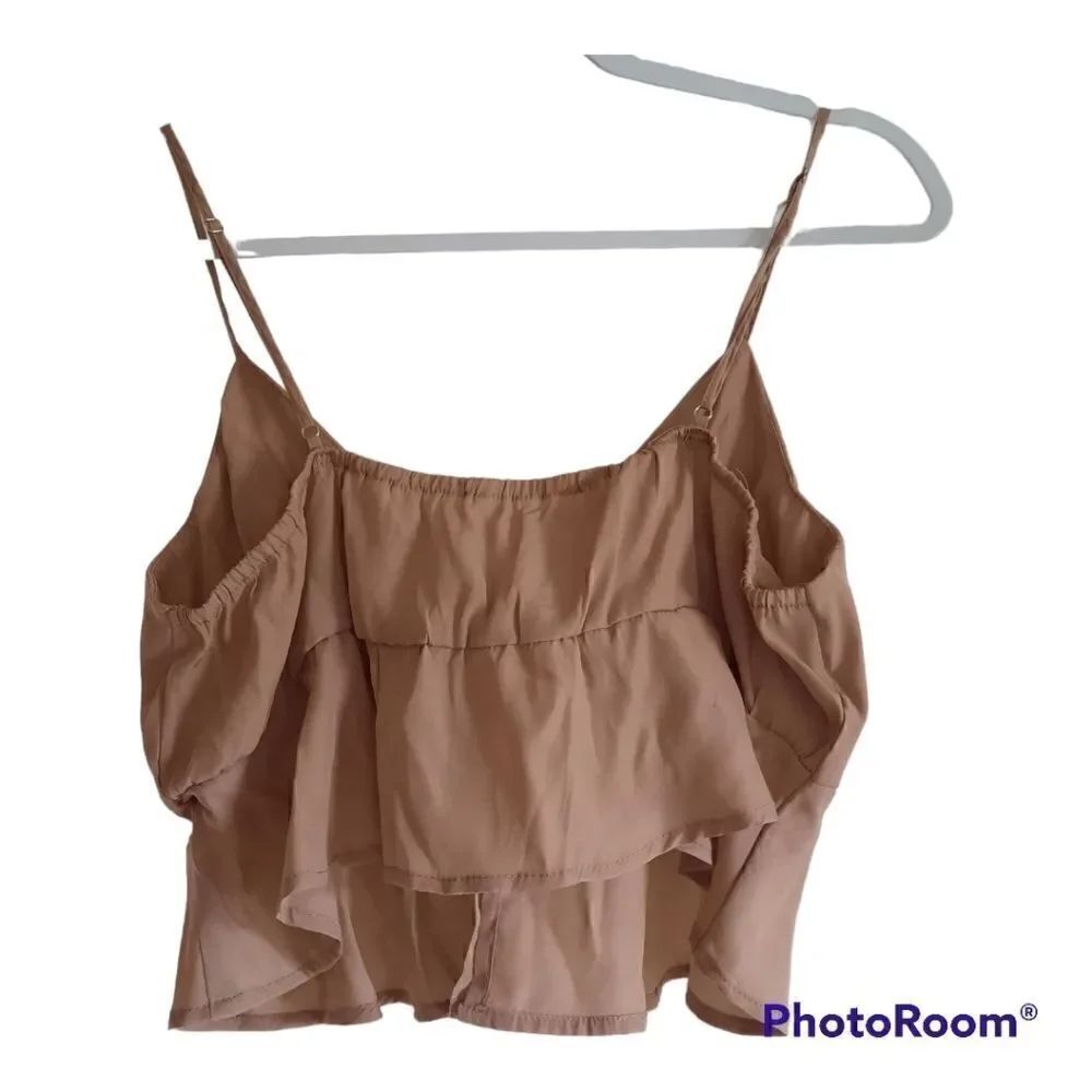 LA Hearts Button Front Cami Top - Picture 4 of 4